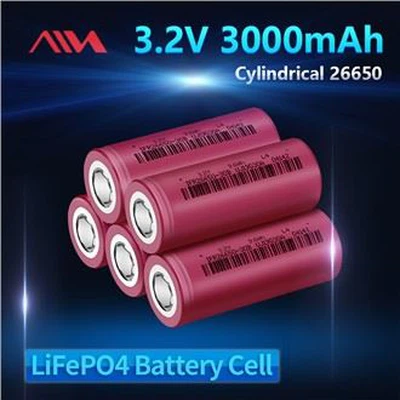 Cèl·lula Lifepo4 d'alta velocitat de 3,2 v 3000 mAh