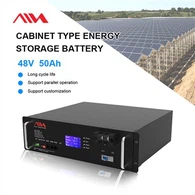 Paquet de bateries d'emmagatzematge d'energia d'ions de liti Sunnew 48V 50Ah